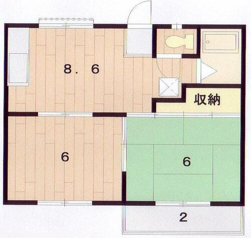 メゾン上谷中_間取り_0