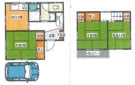 千葉県船橋市高野台２丁目（賃貸一戸建3DK・--・54.83㎡） その1