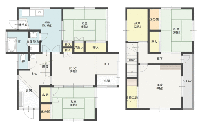 house for sale in Koriyama, Fukushima | ¥5,500,000 | 4LK | Akiyama ho…