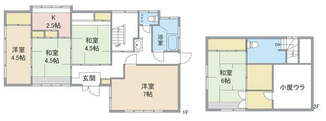 福島県いわき市の一戸建て | 980万円 | 5K | 172.66m² | Akiyama house finder