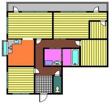 茨城県高萩市春日町２丁目（賃貸マンション2SLDK・2階・91.53㎡） その1