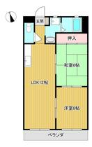 グレイスフル清和・東館 202 ｜ 山口県岩国市室の木町２丁目（賃貸マンション2LDK・2階・54.55㎡） その2