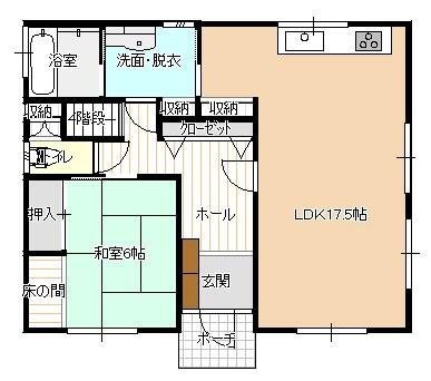 detached 福島県双葉郡浪江町大字権現堂字町場