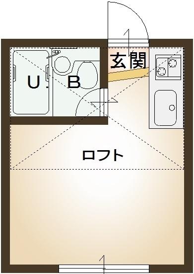 メゾンホワイト 201｜東京都八王子市椚田町(賃貸アパート1R・2階・17.00㎡)の写真 その1