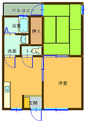 同じ建物の物件間取り写真 - ID:244003485385