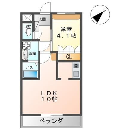 プリマヴェーラ 203｜長崎県佐世保市新田町(賃貸アパート1LDK・2階・34.71㎡)の写真 その1