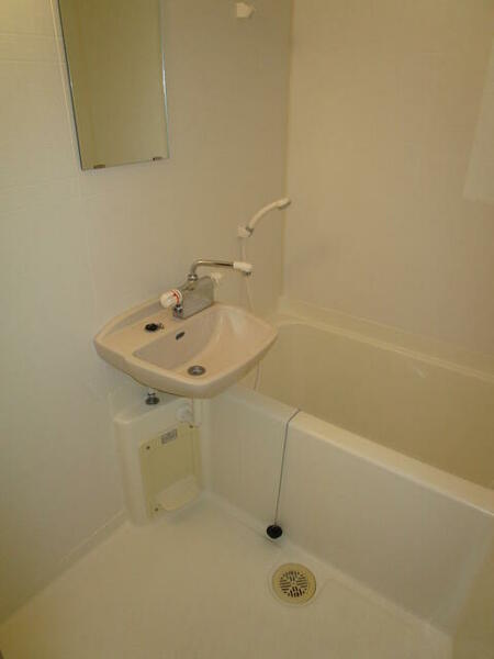 画像5:洗面の付いた浴室