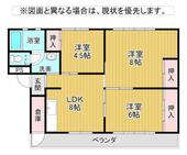 北九州市小倉南区北方１丁目 6階建 築51年のイメージ