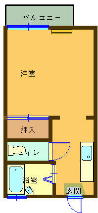 タウティ宮崎 102｜大分県日田市本町(賃貸アパート1K・1階・32.00㎡)の写真 その2