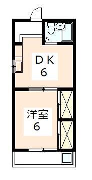 ホワイトキャッスル２ 103｜静岡県浜松市中央区入野町(賃貸アパート1DK・1階・28.08㎡)の写真 その2