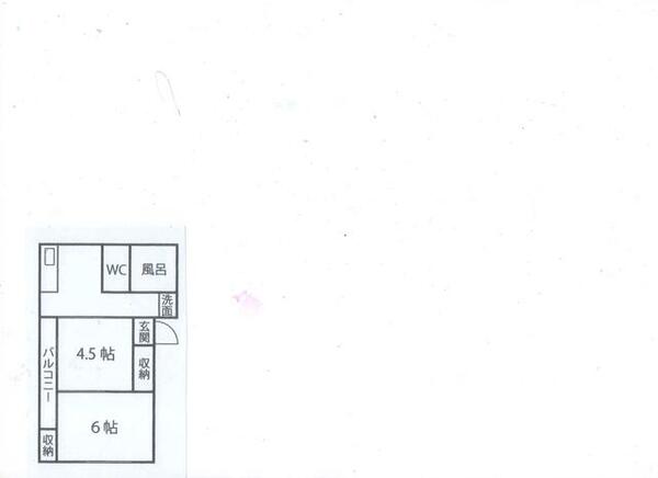 小立野グリ－ンハハイツ 3-A｜石川県金沢市小立野１丁目(賃貸マンション2K・3階・30.00㎡)の写真 その1
