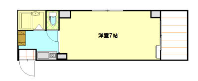 熊本県熊本市中央区白山３丁目(賃貸マンション1R・3階・27.00㎡)の写真 その1