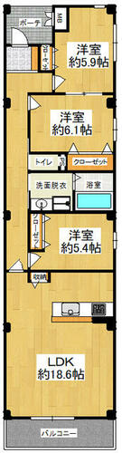 同じ建物の物件間取り写真 - ID:227081761497