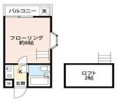 府中市南町４丁目 2階建 築34年のイメージ