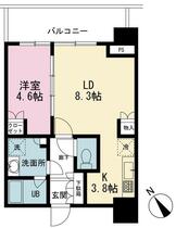 シティタワー新宿 1013 ｜ 東京都新宿区西新宿５丁目（賃貸マンション1LDK・10階・40.32㎡） その2