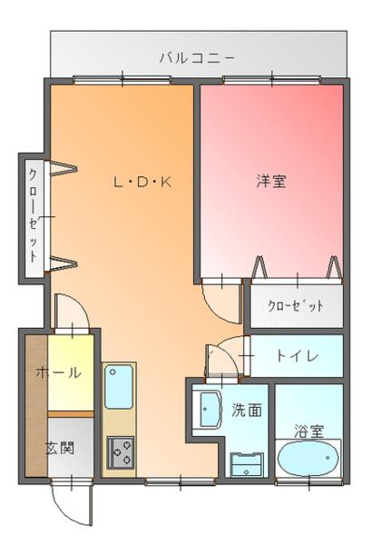 第一ビル 302｜熊本県八代市本町３丁目(賃貸マンション1LDK・3階・49.90㎡)の写真 その1
