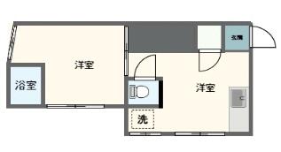 東京都板橋区赤塚新町２丁目(賃貸アパート1DK・1階・27.20㎡)の写真 その2