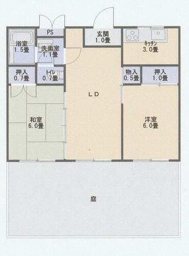 同じ建物の物件間取り写真 - ID:237003838029