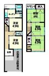 京都市北区衣笠鏡石町 2階建 築46年のイメージ