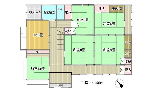長野県佐久市の一戸建て | 480万円 | 7DK | 1429.95m² | Akiyama house finder
