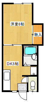 神奈川県川崎市多摩区登戸(賃貸アパート1DK・1階・24.63㎡)の写真 その1