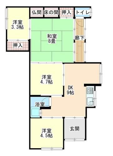 detached 愛媛県北宇和郡鬼北町大字近永