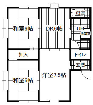 スノーベル 202｜熊本県合志市須屋(賃貸アパート3DK・2階・53.30㎡)の写真 その1