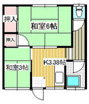 北九州市小倉北区神岳２丁目 2階建 築55年のイメージ