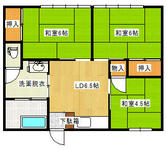仙台市太白区鈎取本町１丁目 2階建 築41年のイメージ