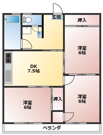 同じ建物の物件間取り写真 - ID:244003880130