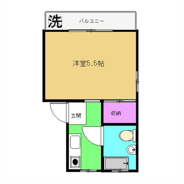 東京都新宿区信濃町(賃貸マンション1K・2階・18.00㎡)の写真 その1