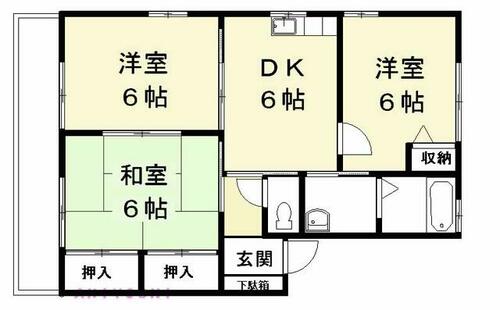 同じ建物の物件間取り写真 - ID:240027375684