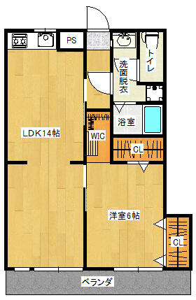 シャロム大善寺｜福岡県久留米市大善寺南１丁目(賃貸マンション1LDK・1階・49.22㎡)の写真 その1