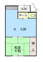 高杉マンション 5 ｜ 北海道釧路市鳥取北３丁目（賃貸アパート1DK・2階・32.40㎡） その2