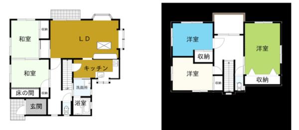 detached 岩手県紫波郡矢巾町大字広宮沢第１０地割
地図を見る