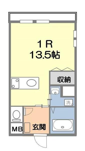 スカリナータ甲突 703｜鹿児島県鹿児島市甲突町(賃貸マンション1R・7階・29.83㎡)の写真 その2