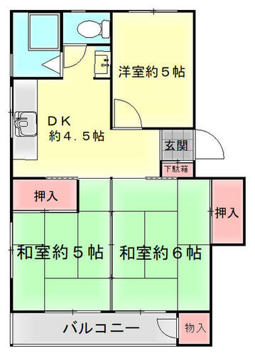 同じ建物の物件間取り写真 - ID:228044104798