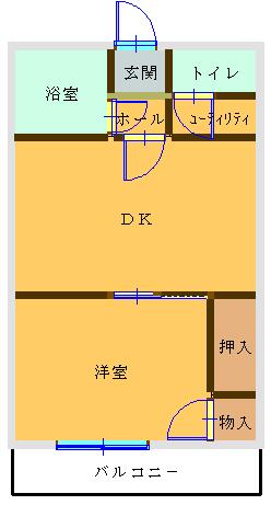 桜ケ丘ハイツ_間取り_0