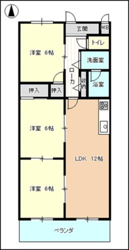 同じ建物の物件間取り写真 - ID:221010266730