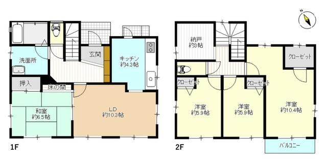 宮城県富谷市の一戸建て | 3000万円 | 4SLDK | 248.76m² | Akiyama house finder