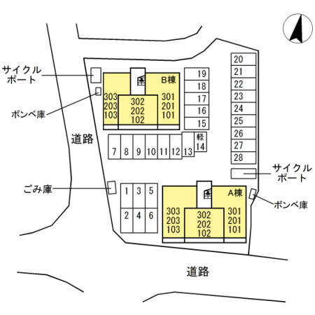 ＦＯＲＥＳＴ　ＨＩＬＬＳ　Ｂ棟 203｜佐賀県伊万里市東山代町長浜(賃貸アパート1LDK・2階・42.93㎡)の写真 その16