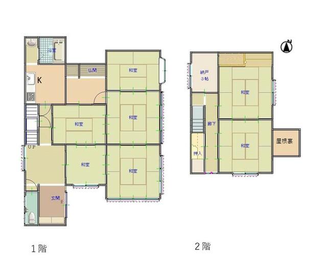 house for sale in Gujo, Gifu | ¥7,000,000 | 7DK | Akiyama house finder