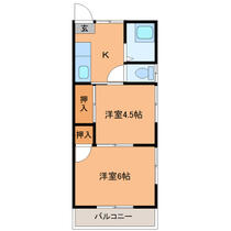 宮城県大崎市古川前田町（賃貸アパート2K・2階・29.81㎡） その1