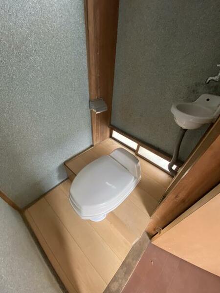 懐かしい和式トイレです