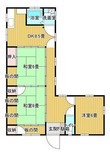 同じ建物の物件間取り写真 - ID:242001353382