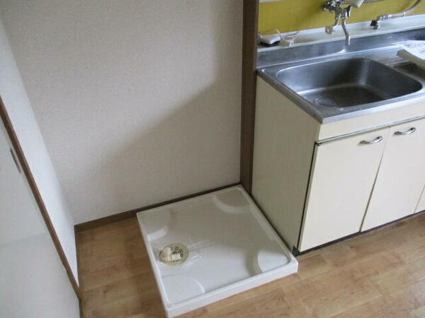 画像8:室内洗濯機置き場あり。防水パン付き。