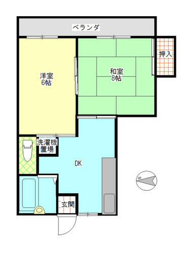 同じ建物の物件間取り写真 - ID:207001072193