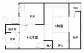 岩崎一丁目野上貸家５号のイメージ