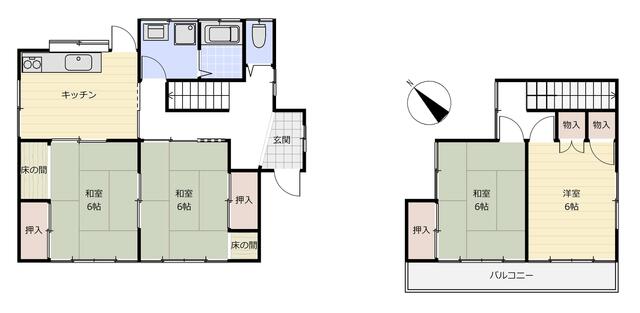 群馬県高崎市の一戸建て | 1300万円 | 4DK | 140.4m² | Akiyama house finder