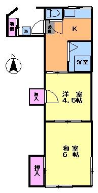 東京都板橋区大山西町(賃貸アパート2K・1階・24.79㎡)の写真 その1